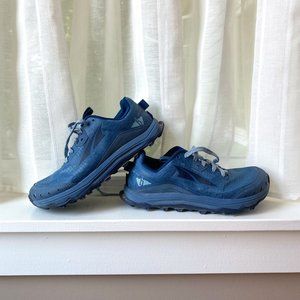 Altra Lone Peak Max Trac Women's Sneakers Hiking Running Size 6 Blue